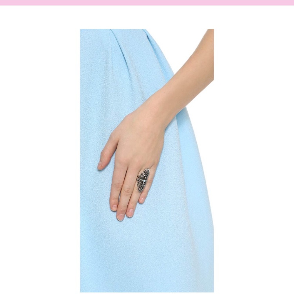 NWT SunaharA Malibu silver Alchemy ring. Size 6 - Picture 6 of 6